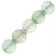 Cuentas Aventurina verde  3 mm x25