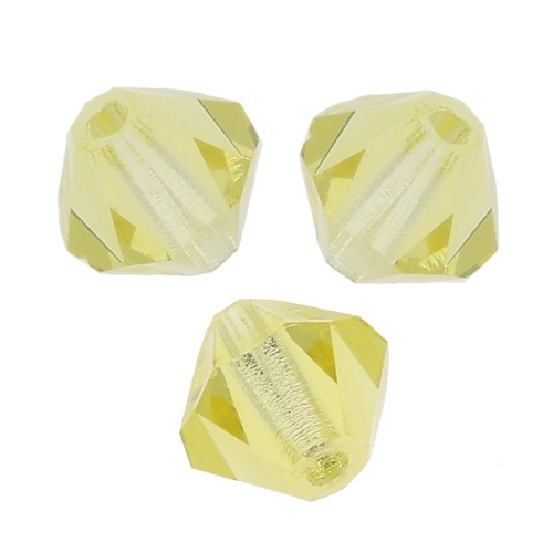 Tupis de Cristal Preciosa 5 mm - MC Bead Rondell - Jonquil x12