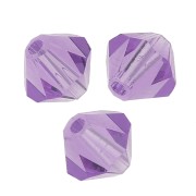 Tupis de Cristal Preciosa 5 mm - MC Bead Rondell - Violet x12|raw }}