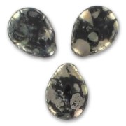 Gotas planas 12x16 mm Jet Picasso x6|raw }}