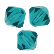 Tupis de Cristal Preciosa 5 mm - MC Bead Rondell - Blue Zircon x12