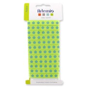 Cinta flor Turquesa fondo Verde x 5m|raw }}