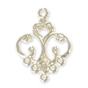 Separadores ligeros 32x24 mm plateado x10|raw }}