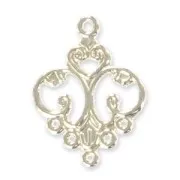 Separadores ligeros 32x24 mm plateado x10