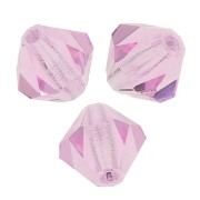 Tupis de Cristal Preciosa 5 mm - MC Bead Rondell - Pink Sapphire x12|raw }}