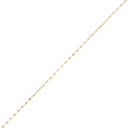 Cadena eslabón fanstasía 1.4 mm - Dorado con oro fino x50cm|raw }}