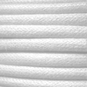 Algodón encerado europeo 0.7 mm Blanco x 3 m