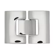 Cierre 26x20 mm para cordón 17 mm - Acero inoxidable 316L x1