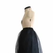 Tela Tulle liso - Granate x10cm