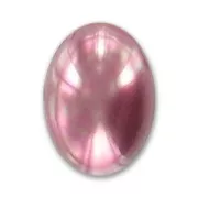 Cabuchón de resina perlada 18x13 mm Light Fuchsia x1