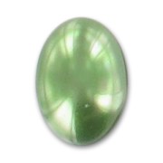 Cabuchón de resina perlada 18x13 mm Green x1|raw }}