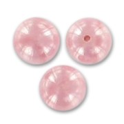 Cuentas redondas  8 mm Luster Rose x20|raw }}
