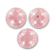 Cuentas redondas  8 mm Luster Rose x20