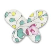 Mariposa 15x20 mm Liberty Eloïse Rose x1