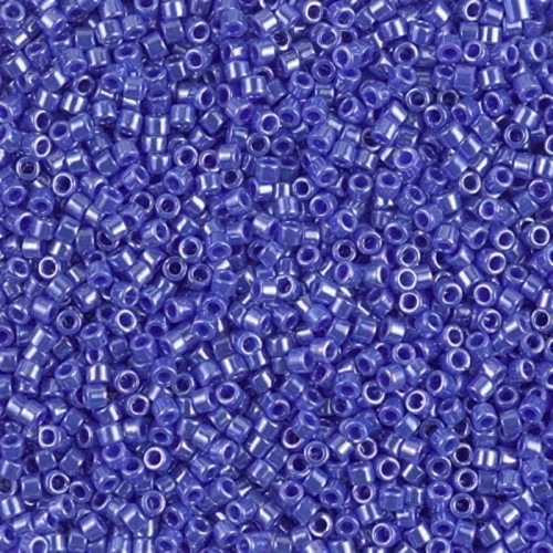 Miyuki Delica 11/0 DB1569 - Opaque Cyan Blue Luster x8g