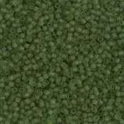 Miyuki Delica 11/0 DB1267 - Transparent Mat Olive x8g