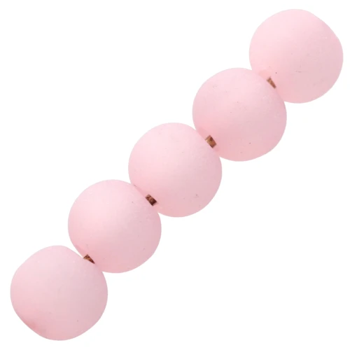 Redondas Polaris 4 mm Light Rose x20