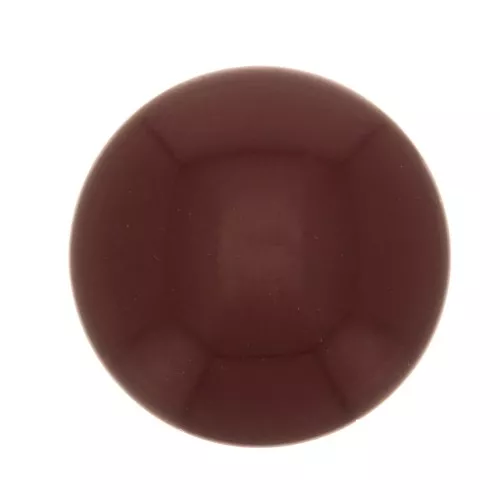 Cabujón de resina opaco 12 mm - Lin de vin x1