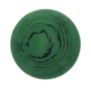 Cabujón de resina opaco 12 mm - Malachite x1