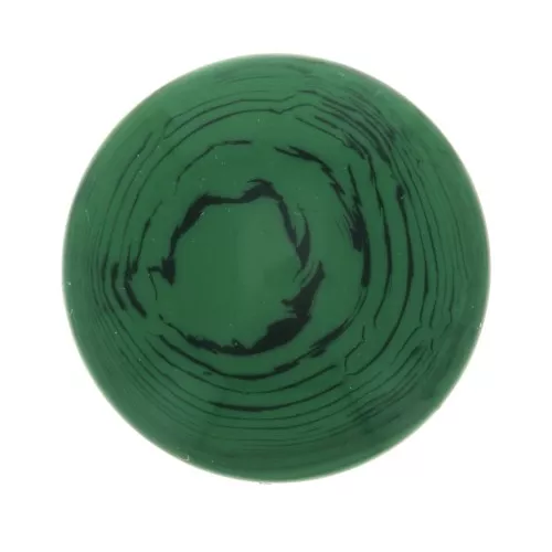 Cabujón de resina Opaco 14 mm - Malachite x1