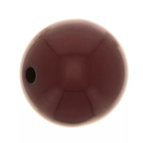 Cuenta de resina Opaco 10 mm - Lie de vin x1