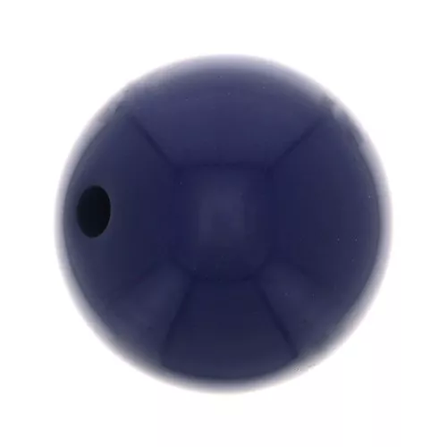 Cuenta de resina Opaco 14 mm - Azul marine x1