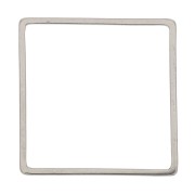 Anilla de montaje y tejido cuadrado de 20 x 20 mm - Acero inoxidable 316L x1