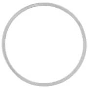 Redondo - Anilla para montaje y tejido circulo 20 mm - Acero inoxydable 316L x1 Anilla para montaje y tejido circulo 20 mm - Acero inoxydable 316L x1