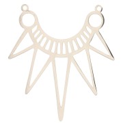Entrepieza pour collier forme ethnique 41x38 mm- Acero inoxidable x1|raw }}