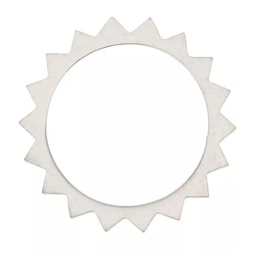 Entrepieza - pendentif soleil 18 mm- Acero inoxidable x1