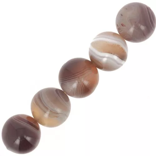 Cuenta Botswana Agate 12 mm x1