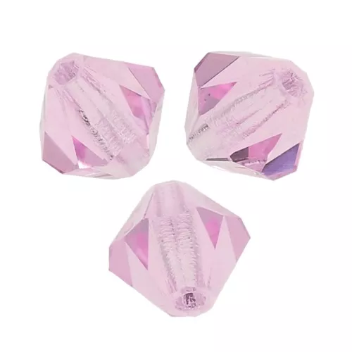 Tupis de Cristal Preciosa 6 mm - MC Bead Rondell - Pink Sapphire x12
