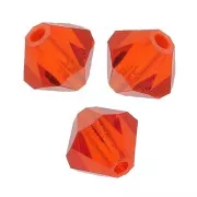 Tupis de Cristal Preciosa 6 mm - MC Bead Rondell - Hyacinth x12