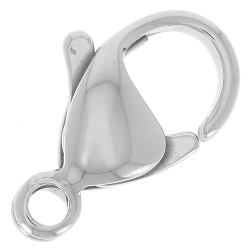 Cierre mosquetón 12 mm - Acero inoxidable 304L x1