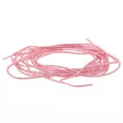 Cannetille frisée pour broderie - broches & bijoux brodés 1 mm - Scarlet Pink x5g
