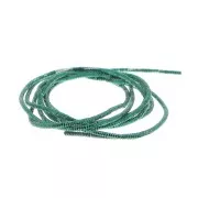 Cannetille frisée pour broderie - broches & bijoux brodés 1 mm - Emerald Green x5g