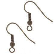 Ganchos bolas 18 mm bronce x100
