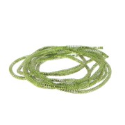 Canutille rizado para bordar - Broches y bisutería bordada 1 mm - Verde claro x5g|raw }}