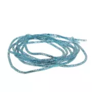 Caña rizada para bordar - Broches y bisutería bordada 1 mm - Esmalte Azul x5g