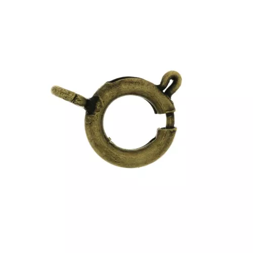 Cierre de reasa 9 mm - Bronce x1