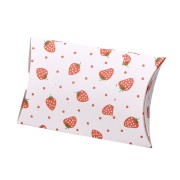 Cajita para detalles - estampado fraise 12.5x8x2cm - Blanco- Rouge x1