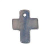 Cruz de Nácar 12x8 mm Cinnamon/Grey x10|raw }}