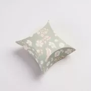 Cajita para detalles - estampado oiseaux 8.3x8.3x3.5 cm - Lichen - Blancox1