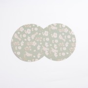 Cajita para detalles - estampado oiseaux 8.3x8.3x3.5 cm - Lichen - Blancox1