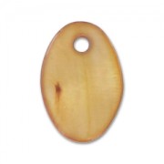 Ovaladas de Nácar 15x10 mm Bronce x10