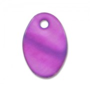 Ovaladas de Nácar 15x10 mm Amethyst x10|raw }}