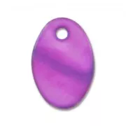 Ovaladas de Nácar 15x10 mm Amethyst x10