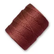 Hilo C-Lon Tex 400 Bead Cord 0,90 mm Mahogany x 35 m