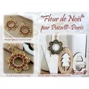 Minos® par Puca® 2.5x3 mm Opaque Beige Tweedy x5g