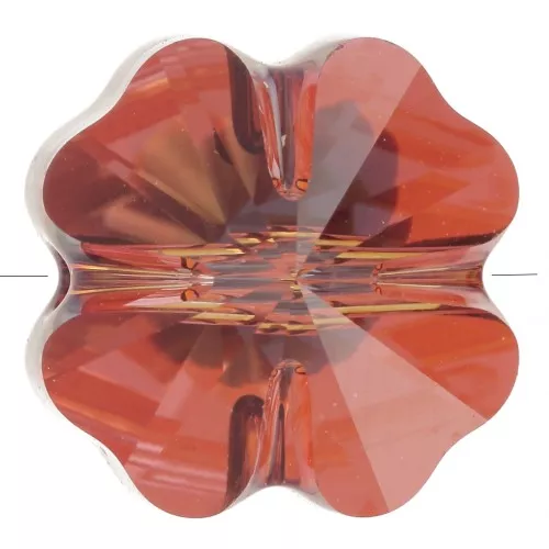 PureCrystal Trébol 5752 12 mm - Cristal Rojo Magma x1